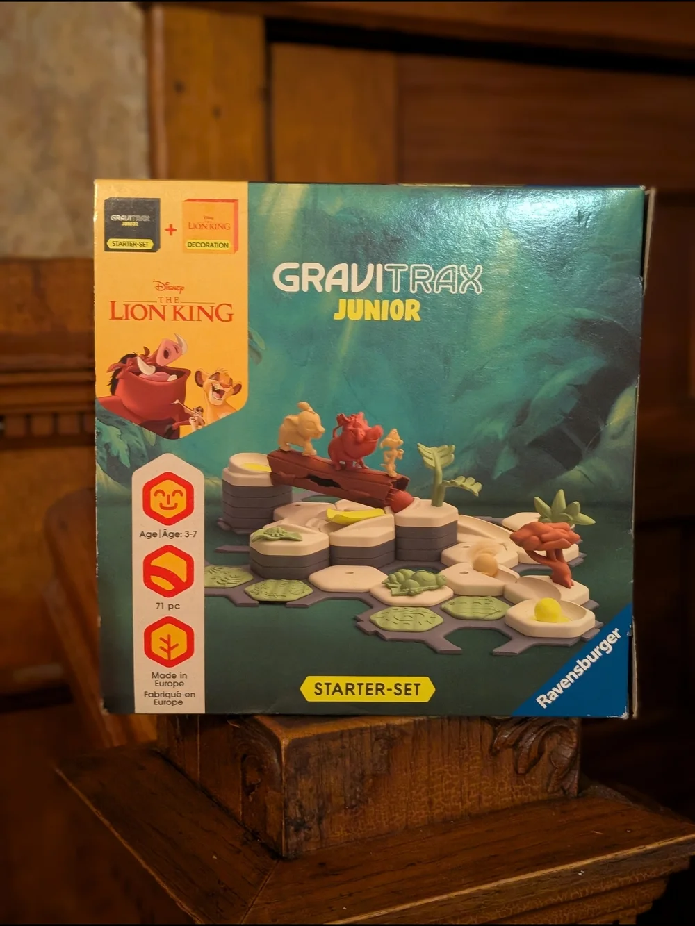 Gravitrax Junior Starter Set w/Lion King Expansion Bundle STEM Toy Ravensburger